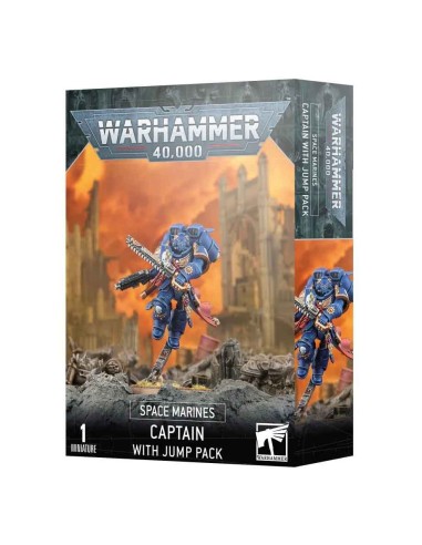 Warhammer 40,000 - Capitán con propulsor de salto
