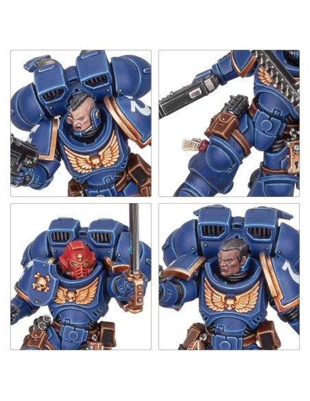 Warhammer 40,000 - Marines Espaciales: Intercesores con propulsor de salto (Jump Pack Intercessors)