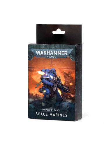 Warhammer 40,000 - Datasheet Cards: Space Marines (INGLÉS)