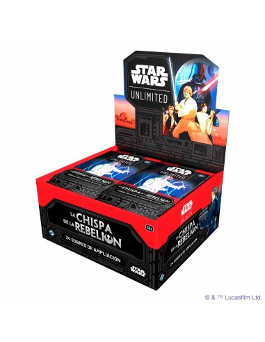 Star Wars: Unlimited - Spark of the Rebellion Booster Box (24) (SPANISH)