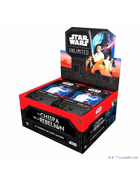 Star Wars: Unlimited - Spark of the Rebellion Booster Box (24) (SPANISH)