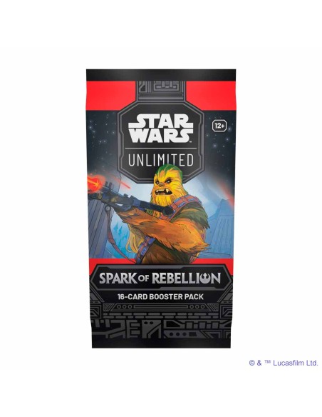 Star Wars: Unlimited - La chispa de la rebelión Caja de sobres (24) (INGLÉS)