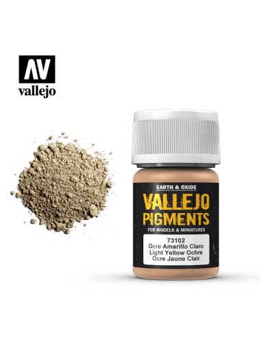 Vallejo Pigments - Ocre Amarillo Claro