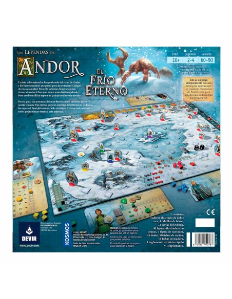 The Legends of Andor: The Eternal Frost (Spanish)