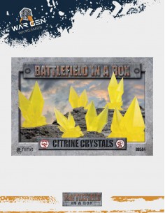 Battlefield in a box - Citrine Crystals (Prepainted)