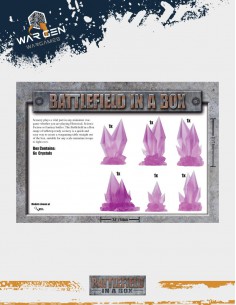 Battlefield in a box - Energon Crystals (Prepainted) 2