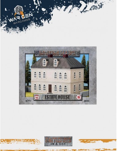 Flames of War - Estate House WWII 15mm (Prepainted)