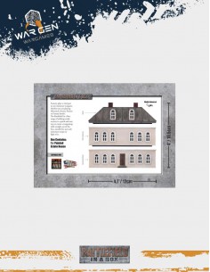 Flames of War - Estate House WWII 15mm (Prepainted) 2