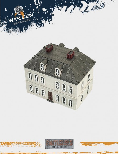 Flames of War - Estate House WWII 15mm (Prepainted)