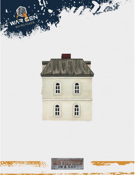 Flames of War - Estate House WWII 15mm (Prepintado)