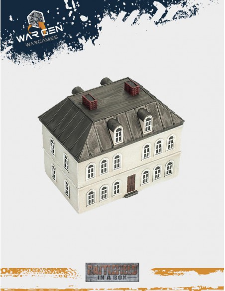 Flames of War - Estate House WWII 15mm (Prepintado)