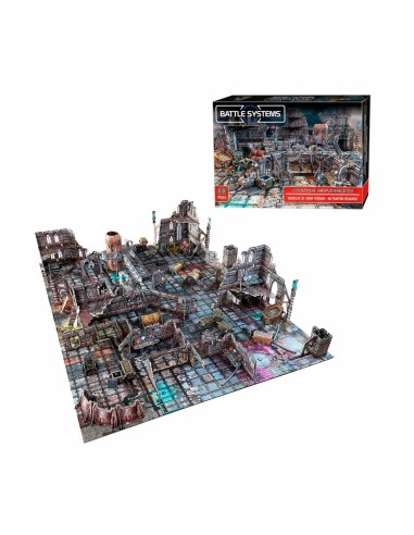 Battle Systems - Gothic Cityscape Set Scenery