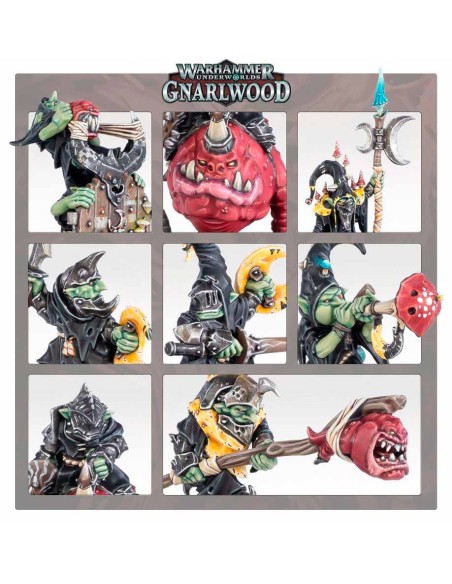 Warhammer Underworlds: Gnarlwood – Grinkrak's Looncourt (SPANISH)