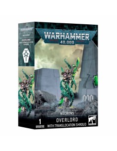 Warhammer 40,000 - Necrons: Overlord with Translocation Shroud