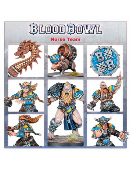 Blood Bowl - Equipo Norse: Norsca Rampagers