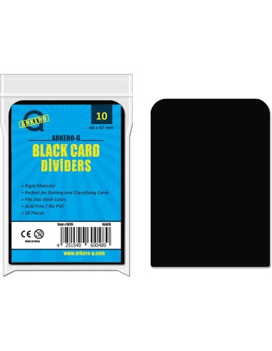 Arkero-G - Black Card Dividers