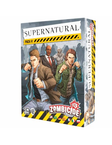 Zombicide 2E: Supernatural Character Pack 1 (Multilingual)