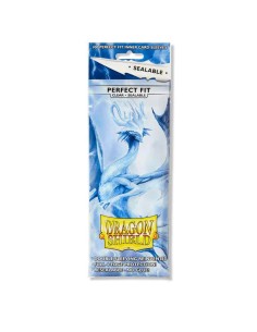 Fundas - Dragon Shield Perfect Fit Clear Sealable - Standard Size - Clear (100)