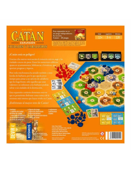 Catan: Cities & Knights (Spanish)