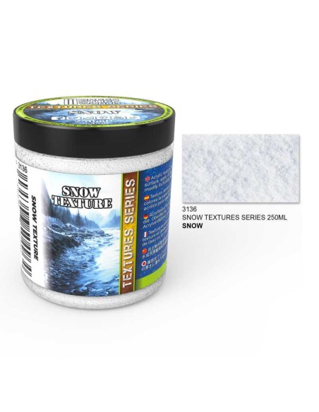 Green Stuff World - Pasta texturizadora - Nieve/Snow (250ml)