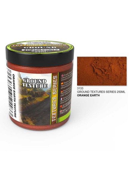 Green Stuff World - Textured Paint - Orange Earth (250ml)