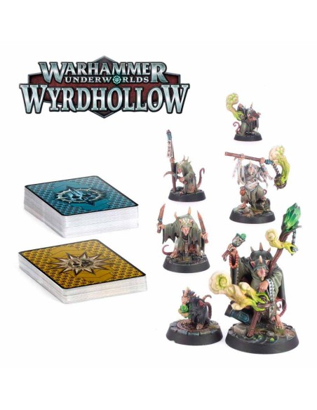 Warhammer Underworlds: Wyrdhollow – Portaplagas de Skabbik (Skabbik’s Plaguepack)