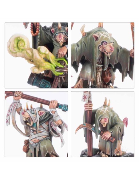 Warhammer Underworlds: Wyrdhollow – Portaplagas de Skabbik (Skabbik’s Plaguepack)