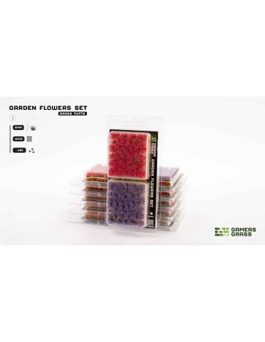 GamersGrass - Tuft Sets - Garden Flowers Set (6 mm)