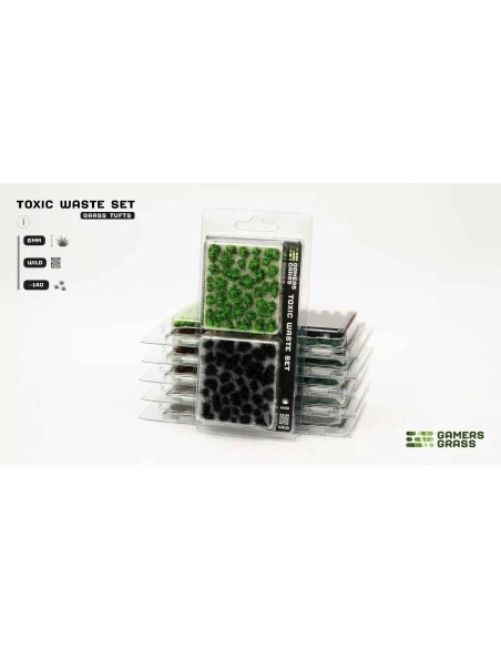 GamersGrass - Tuft Sets - Toxic Waste Set (6mm)