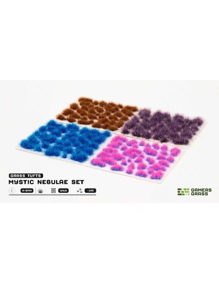 GamersGrass - Tuft Sets - Mystic Nebulae Set (4-6mm)