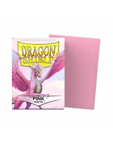 Dragon Shield Matte Sleeves - Pink (100)