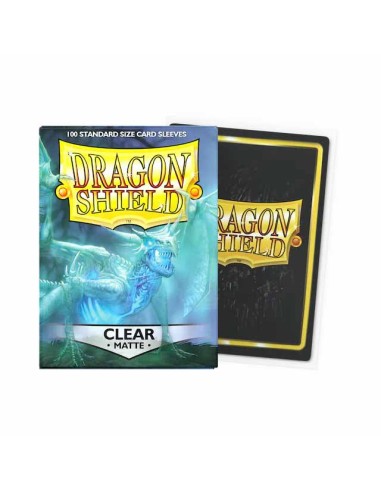 Dragon Shield Matte Sleeves - Clear (100)
