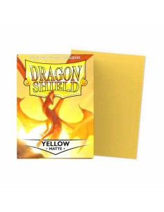 Dragon Shield Matte Sleeves - Yellow (100)