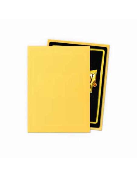 Dragon Shield Matte Sleeves - Yellow (100)