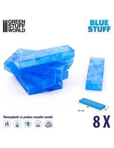 Green Stuff - Blue Stuff Molds (8 bars) 2