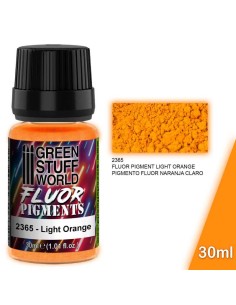 Green Stuff World - Pigment FLUOR - LIGHT ORANGE