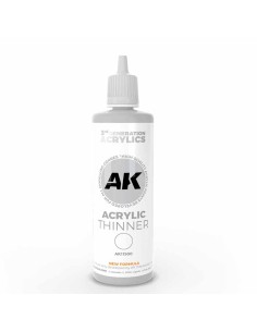 AK Interactive Acrylic Thinner 3Gen (100ml)