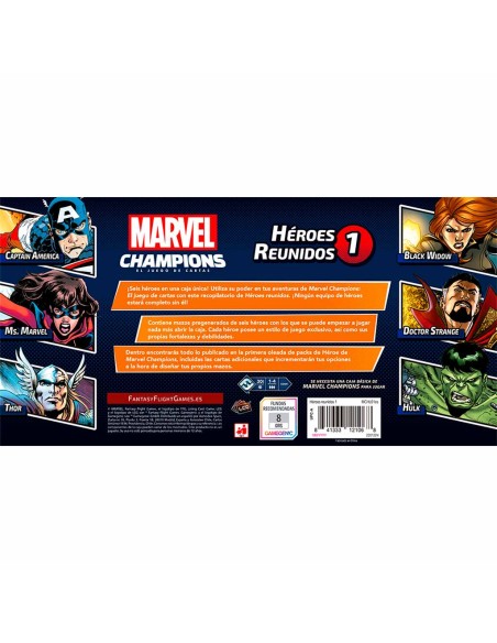 Marvel Champions: Héroes Reunidos 1