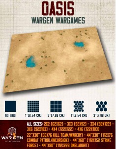 Oasis - Tapete para Wargames