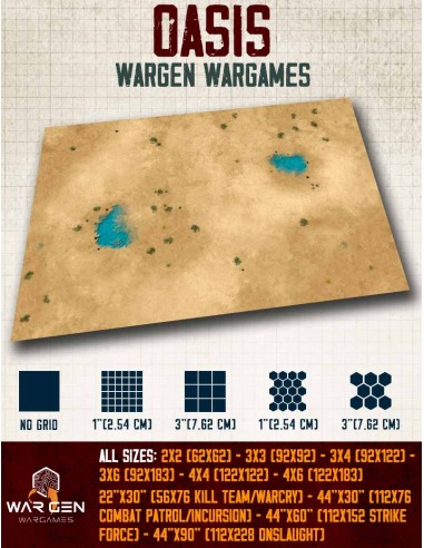 Oasis - Wargames Gaming Mat