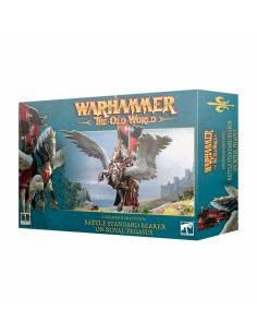 Warhammer: The Old World – Battle Standard Bearer on Royal Pegasus (INGLÉS)