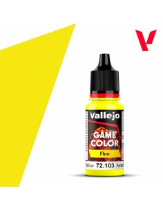 Vallejo Game Color - Fluo - Fluorescent Yellow