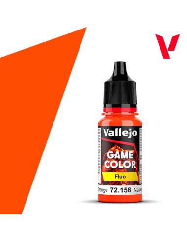 Vallejo Game Color - Fluo - Fluorescent Orange
