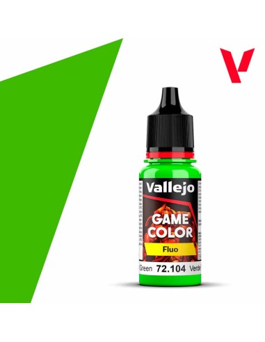 Vallejo Game Color - Fluo - Verde Fluorescente