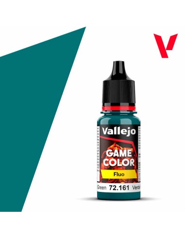 Vallejo Game Color - Fluo - Fluorescent Cold Green