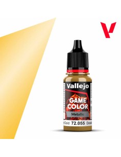 Vallejo Game Color - Metallic - Polished Gold