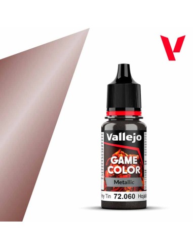 Vallejo Game Color - Metallic - Tinny Tin