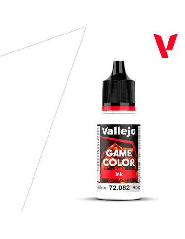 Vallejo Game Color - Ink - Blanco