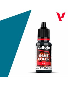 Vallejo Game Color - Ink: Dark Turquoise