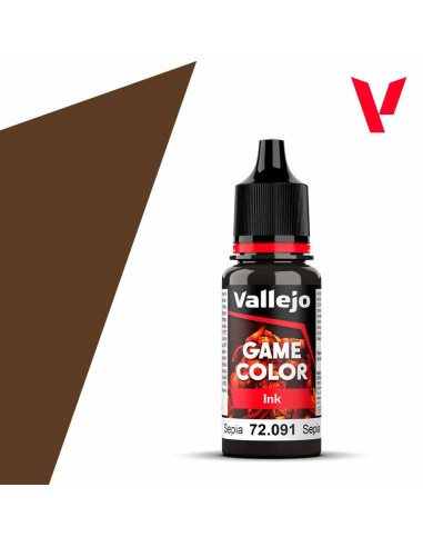 Vallejo Game Color - Ink - Sepia